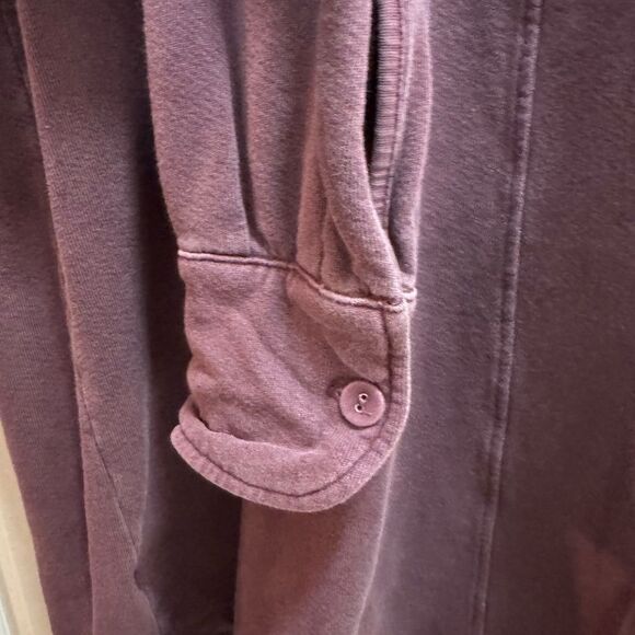 LA Made Main Street Shacket | Small | Plum - Picture 9 of 10